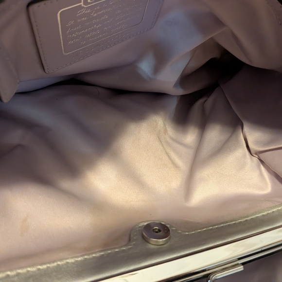 Vintage Coach Kisslock Carryall - Picture 3 of 6